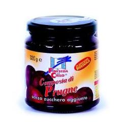 COMPOSTA DI PRUGNE BIO CON POLPA DI MELA 320 G - Pharmaleader