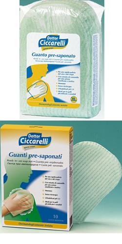 CICCARELLI GUANTO PRESAPONATO 10 PEZZI - Pharmaleader