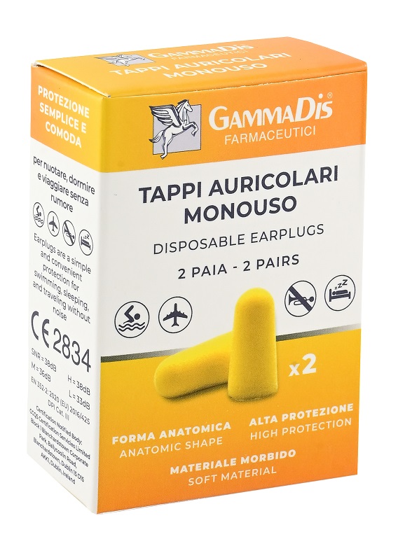 TAPPO AURICOLARE EAR GOMMAPIUMA 4 PEZZI GAMMADIS - Pharmaleader
