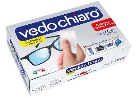 VEDOCHIARO OCCHIALI 16 SALVIETTE UMIDIFICATE - Pharmaleader