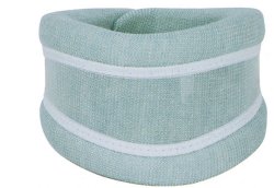 COLLARE CERVICALE SEMIRIGIDO MISURA PICCOLA PER ARTROSI CERVICALE, COLPO DI FRUSTA E TORCICOLLO. REGOLAZIONE DELLA CIRCONFERENZA TRAMITE CINGHIE POSTERIORI IN VELCRO. ALTEZZA 10CM - Pharmaleader