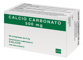CALCIO CARBONATO 60 COMPRESSE - Pharmaleader