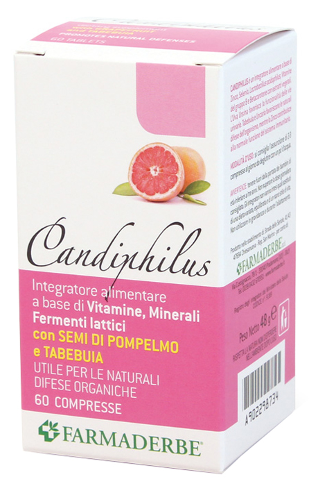 CANDIPHILUS 60 COMPRESSE - Pharmaleader