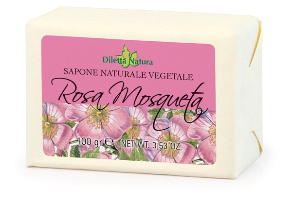 DILETTA N SAPONE ROSA MOSQUETA 100 G - Pharmaleader