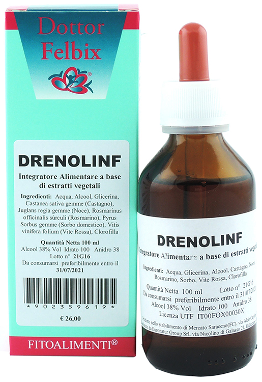 DRENOLINF GOCCE 100 ML - Pharmaleader