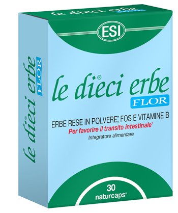 ESI LE DIECI ERBE FLOR 30 CAPSULE - Pharmaleader