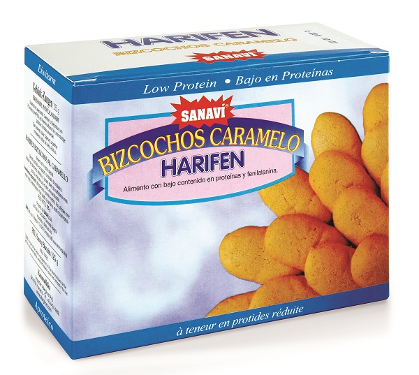 HARIFEN BISCOTTI CARAMELLO 125 G - Pharmaleader