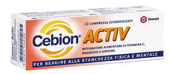 CEBION ACTIV 12 COMPRESSE EFFERVESCENTI - Pharmaleader