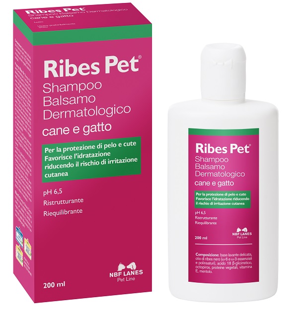 RIBES PET SHAMPOO BALSAMO FLACONE 200 ML - Pharmaleader