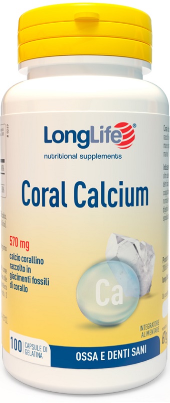 LONGLIFE CORAL CALCIUM 100 CAPSULE - Pharmaleader