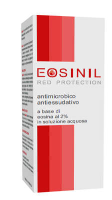 EOSINIL RED PROTECTION LOZIONE A BASE DI EOSINA AL 2% IN SOLUZIONE ACQUOSA 50 ML ANTIMICROBICO ANTIESSUDATIVO - Pharmaleader