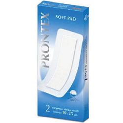 GARZA COMPRESSA PRONTEX SOFT PAD 10X25 CM 2 PEZZI - Pharmaleader