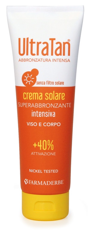 ULTRA TAN CREMA SOLARE SUPERABBRONZANTE INTENSIVA VISO & CORPO +40% ATTIVAZIONE 125 ML - Pharmaleader