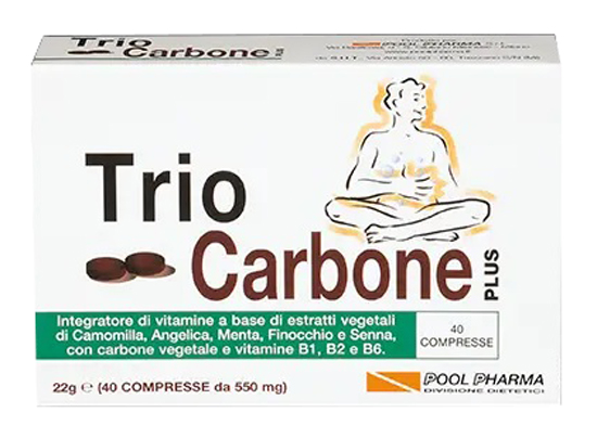 TRIOCARBONE PLUS 40 COMPRESSE - scad.08/2025 - Pharmaleader