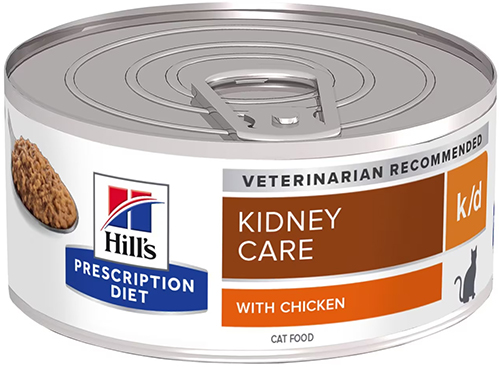 PRESCRIPTION DIET FELINE K/D KIDNEY CARE CHICKEN 156 G - Pharmaleader