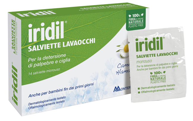IRIDIL LAVAOCCHI 14 SALVIETTE MONOUSO - Pharmaleader