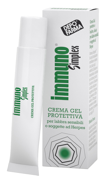 IMMUNO SIMPLEX CREMA GEL PROTETTIVA LABBRA 8 ML - Pharmaleader
