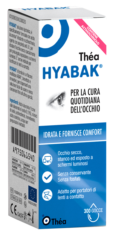 HYABAK SOLUZIONE OFTALMICA 10 ML - Pharmaleader