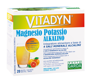 VITADYN MAGNESIO POTASSIO ALKALINO 20 BUSTINE - Pharmaleader
