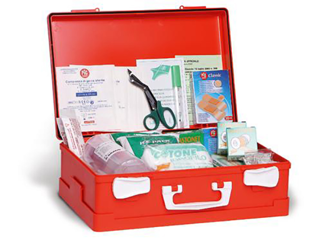 PACCHETTO DI MEDICAZIONE REINTEGRO DEL PACCO BASE COMPLETO ALLEGATO1 DM 388 DEL 15/07/2003 - Pharmaleader