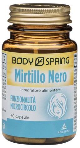 BODY SPRING MIRTILLO NERO 50 CAPSULE - Pharmaleader