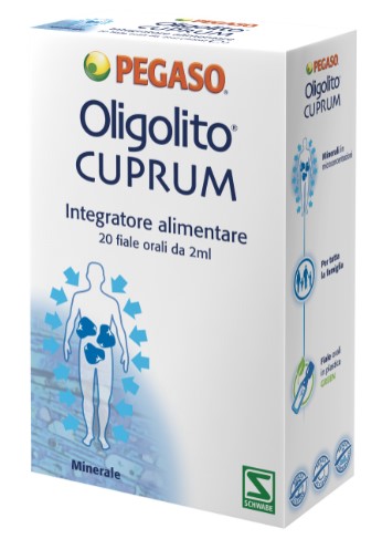 OLIGOLITO CUPRUM 20 FIALE 2 ML - Pharmaleader