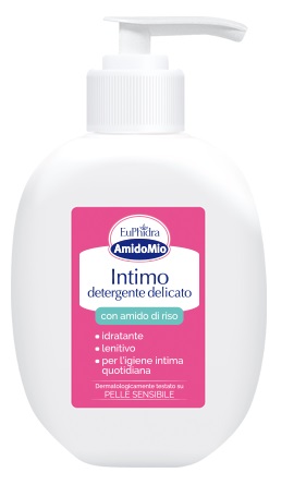 EUPHIDRA AMIDOMIO INTIMO DETERGENTE DELICATO AMIDO DI RISO NUTRIENTE E LENITIVO 200 ML - Pharmaleader