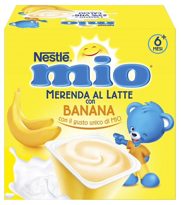 MIO MERENDA BANANA 4 X 100 G - Pharmaleader
