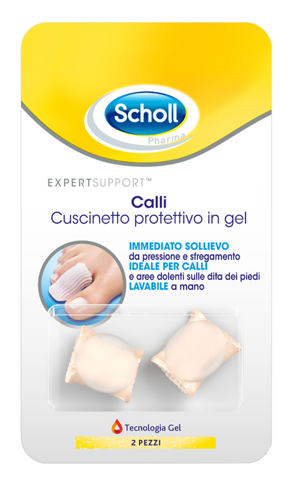 CUSCINETTI PROTETTIVI PER PIEDI CALLI SCHOLL GELACTIV 2 PEZZI - Pharmaleader