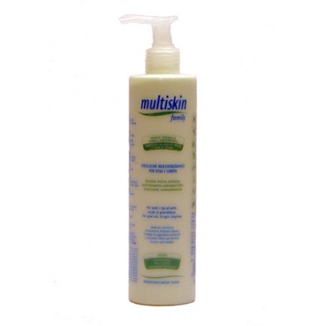 MULTISKIN FAMILY L'EMULSIONE CREMA FLUIDA VISO CORPO IDRATANTE 300 ML - Pharmaleader