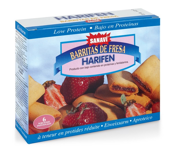 HARIFEN SNACK FRAGOLA 125 G - Pharmaleader
