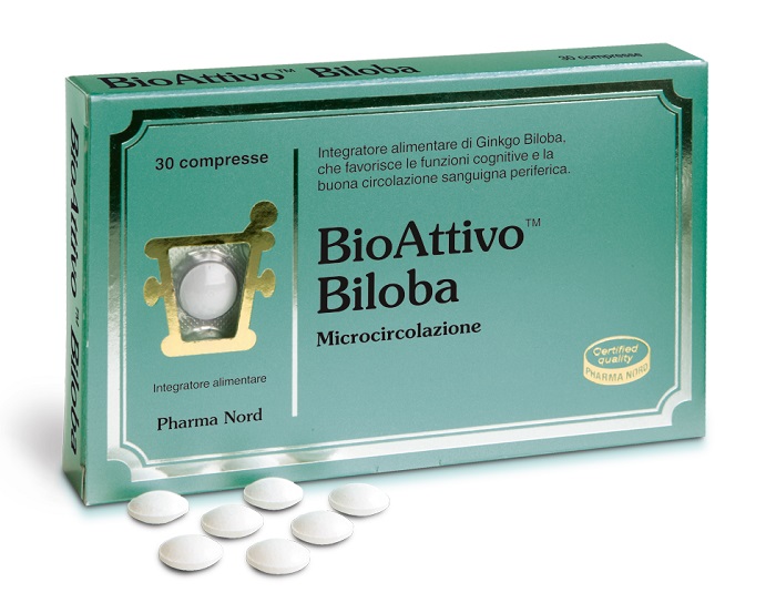 BIOATTIVO BILOBA 30 COMPRESSE - Pharmaleader