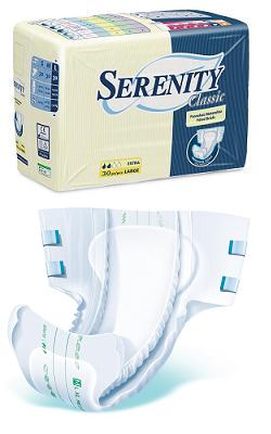 PANNOLONE PER INCONTINENZA SERENITY CLASSIC SUPERDRY FORMATO EXTRA LARGE 30 PEZZI - Pharmaleader
