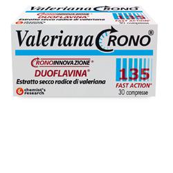 VALERIANA CRONO 135 CON DUOFLAVINA FAST ACTION 30 COMPRESSE - Pharmaleader