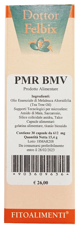PMR BMV 30 OPERCOLI 17 G - Pharmaleader