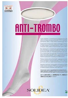 ANTITROMBO CALZA BIANCO MEDIUM - Pharmaleader