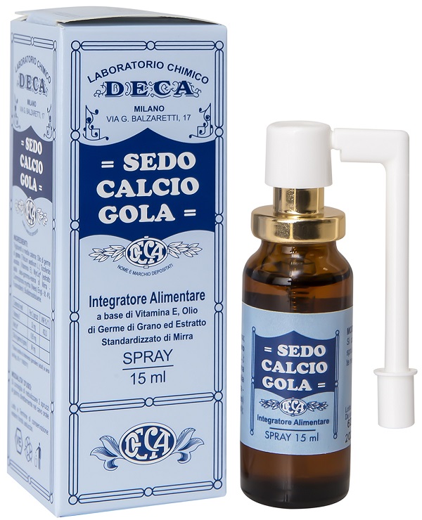 SEDO CALCIO GOLA SPRAY 15 ML - Pharmaleader
