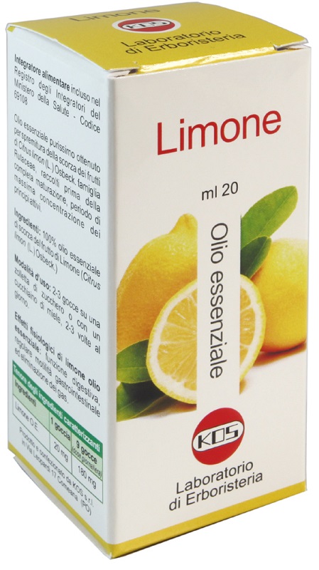 LIMONE OLIO ESSENZIALE 20 ML - Pharmaleader