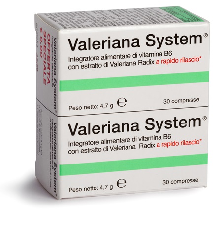 VALERIANA SYSTEM 30 COMPRESSE + 30 COMPRESSE - Pharmaleader