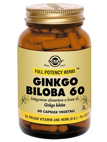 GINKGO BILOBA 60 60 CAPSULE VEGETALI - Pharmaleader