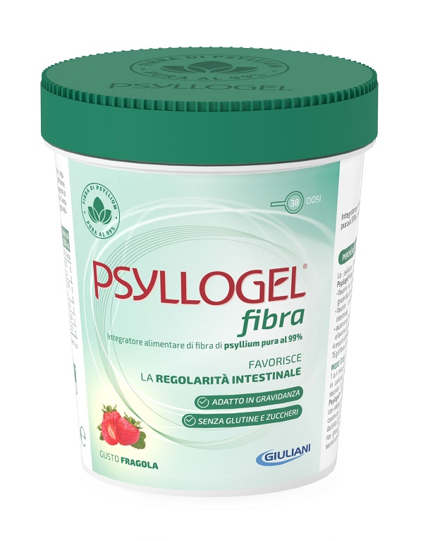 PSYLLOGEL FIBRA FRAGOLA VASO 170 G - Pharmaleader