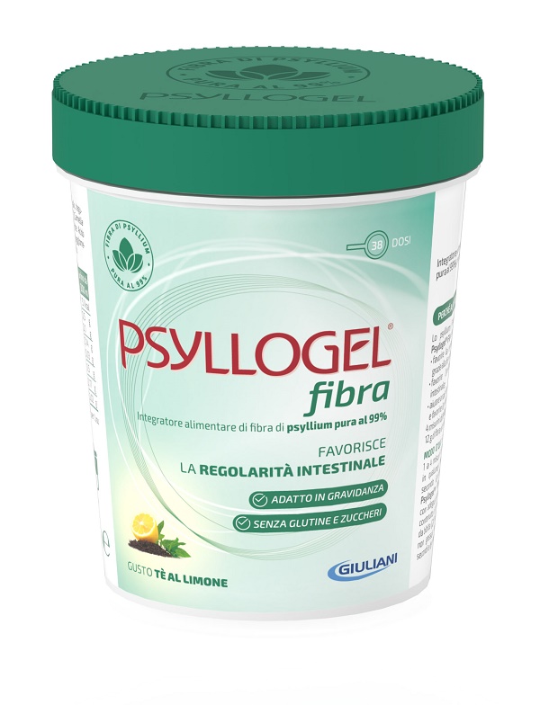 PSYLLOGEL FIBRA TE LIMONE VASO 170 G - Pharmaleader