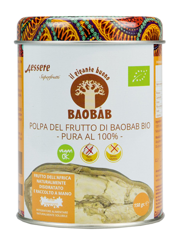 BAOBAB AESSERE POLPA BIO 150 G - Pharmaleader