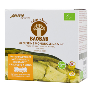 BAOBAB AESSERE POLPA BIO 20X5 G - Pharmaleader
