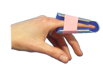 STECCA PER FRATTURA DITA A CAMPANA FARMASPLINT MISURA GRANDE PREFORMATA IN ALLUMINIO MODELLABILE CON IMBOTTITURA IN SPUGNA POLIURETANICA ANTIALLERGICA RADIOTRASPARENTE 15 CM - Pharmaleader