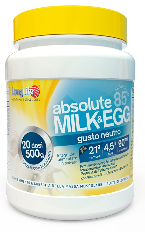 LONGLIFE ABSOLUTE MILK&EGG 500 G - Pharmaleader