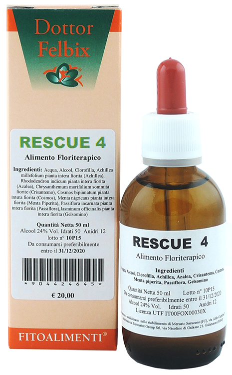 RESCUE 4 GOCCE 50 ML - Pharmaleader