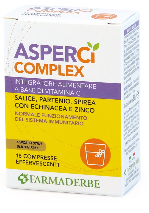 ASPER CI COMPLEX 18 COMPRESSE EFFERVESCENTI - Pharmaleader