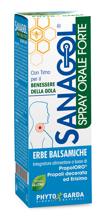 SANAGOL SPRAY FORTE ERBE BALSAMICHE 20 ML - Pharmaleader