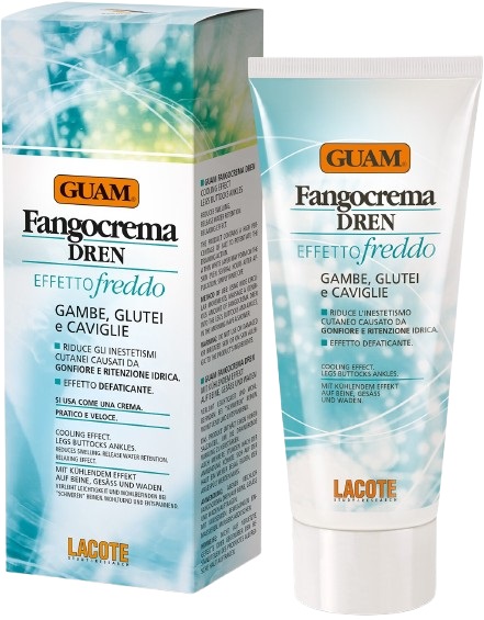 GUAM FANGOCREMA DREN EFFETTO FREDDO 200 ML - Pharmaleader